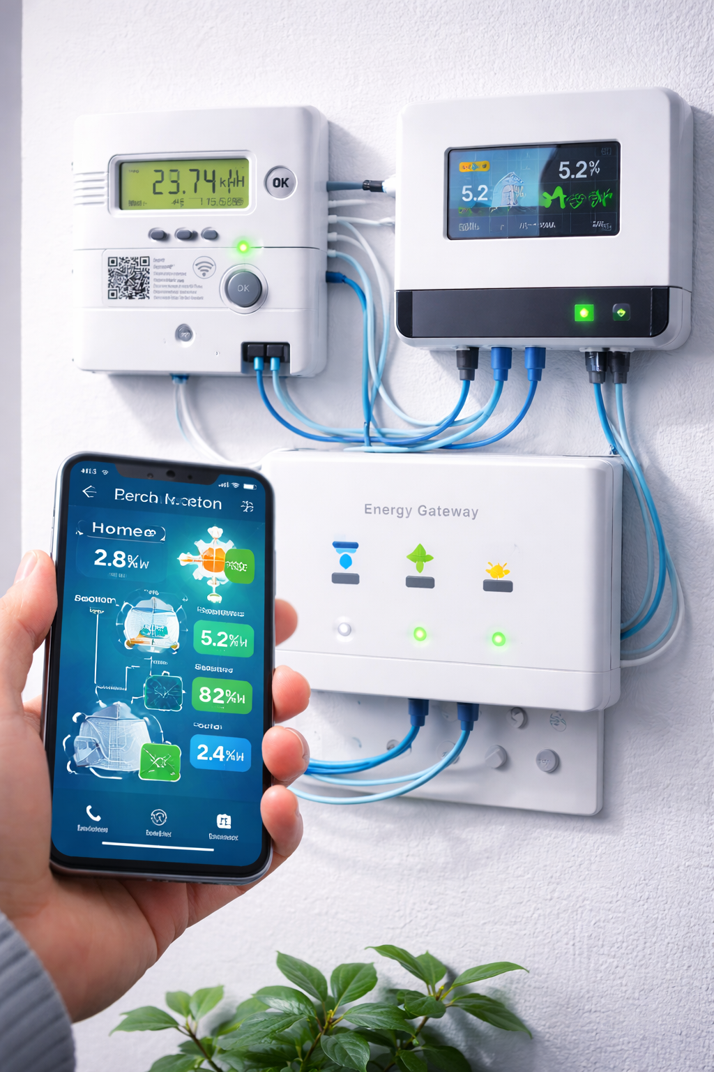 Moderne Messsysteme Illustration